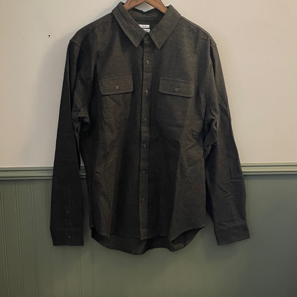 Bridge & Burn Cole Slim Shirt | Loden